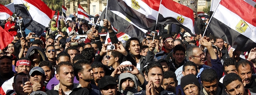 Mısırlılar, 25 Ocak Devrimi'nin 10. yıldönümü…